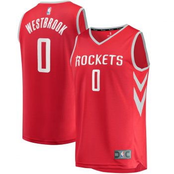 Russell Westbrook Houston Rockets Fanatics Branded 2018-19 Fast Break Replica Player Jersey Red – Icon Edition